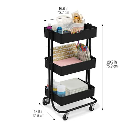 3 tier stand wood